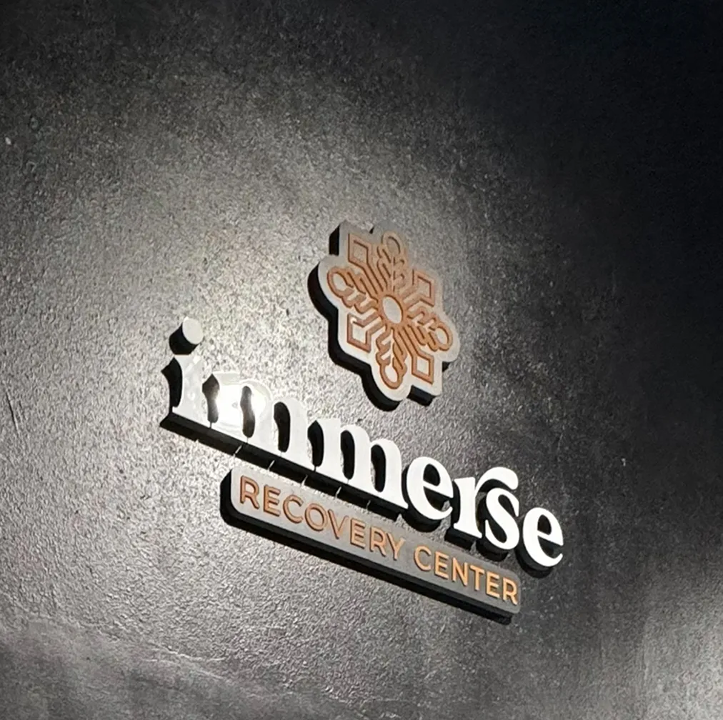Immerse PVC Sign
